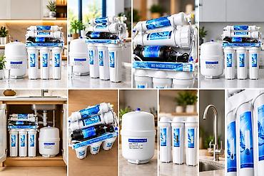 Система очистки воды с обратным осмосом (5 ступеней) Назначение: -