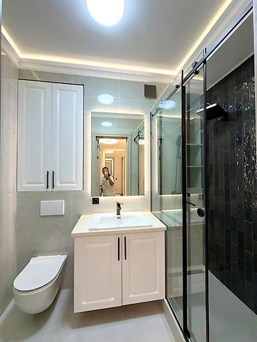 сутучной кв ош: 3 комнаты, 89 м², Асанбай мкр Элитка, 6 этаж, Евроремонт — 5