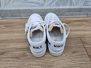 зеленые шузы: Мужские кроссовки, 41, Nike, Новый, цвет - Белый, Самовывоз — 4