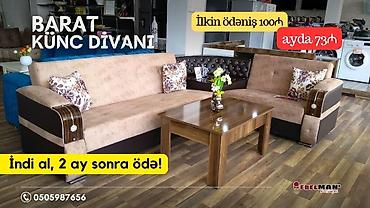 Divanlar: Künc divan, Yeni, Açılan, Bazalı, Parça, Ünvana pulsuz çatdırılma — 6