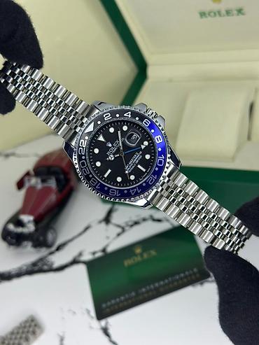 whatc: Yeni, Qol saatı, Rolex, rəng - Göy — 8