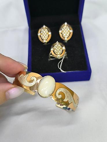 Серебряные наборы украшений: Набор украшений, Проба 925, Женские, Новый at lalafo.kg — 7 Серебряные наборы украшений: Набор украшений, Проба 925, Женские, Новый — 7