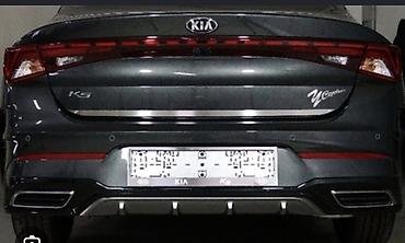 накладк: Накладка на бампер Kia, Б/у — 3