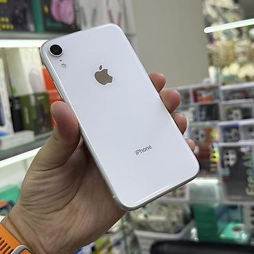 Apple iPhone: IPhone Xr, Б/у, 128 ГБ, Белый, Чехол, 100 % at lalafo.kg — 1 Apple iPhone: IPhone Xr, Б/у, 128 ГБ, Белый, Чехол, 100 % — 1