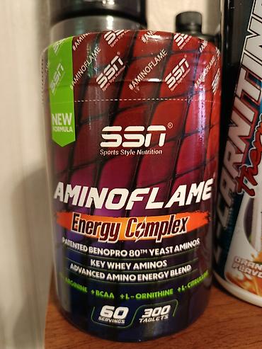 amino protein: Məhsul: SSN AminoFlame Energy Complex – 300 tablet (60 porsiya) — 1