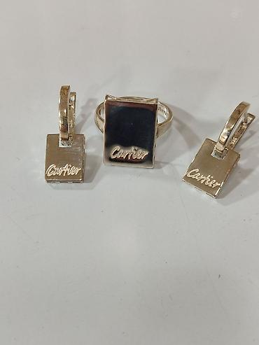 bvlgari кольцо: Серебряные серьги, Проба 925, Женские, Новый — 6
