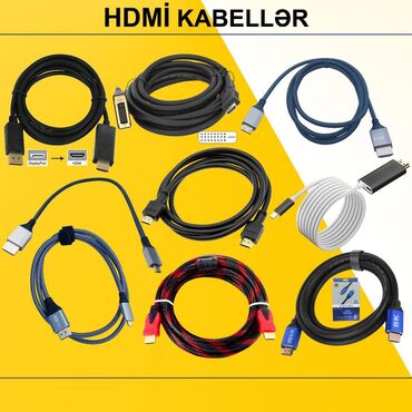 Modemlər və şəbəkə avadanlıqları: HDMİ Kabellər ⭐Type-C (USB-C) to HDMİ 2.0vers 1,8m 4K 60HZ – 35 AZN