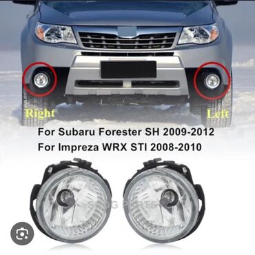 Противотуманные фары: Комплект противотуманных фар Subaru 2009 г., Новый, Аналог, Китай