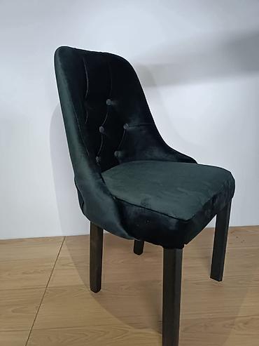 Stilske stolice: Tapacirana stolica sa dugmićima (chesterfield stil) - Presvlaka: meki — 16