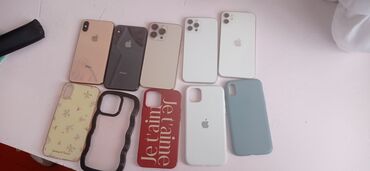 кейс для айрподс: Набор чехлов для iPhone (разные модели) В комплекте на фото