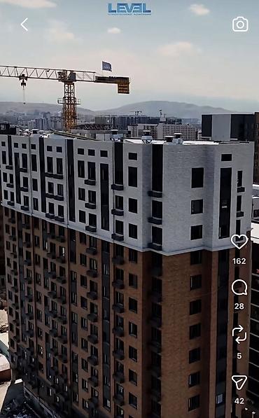 50: 1 комната, 50 м², Токольдош Элитка, 13 этаж, ПСО (под самоотделку) — 2