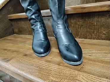 Другая женская обувь: Женская обувь — 3 пары 1) Лоферы лаковые черные - Классическая модель — 8