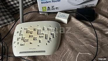 modem adsl: TP-Link TD-W8151N – 1-port 150Mbps Wireless N ADSL2+ modem/router — 2
