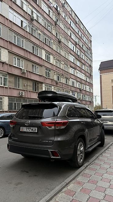 бронирование авто: Toyota Highlander: 2018 г., 3.5 л, Автомат, Бензин, Кроссовер — 2