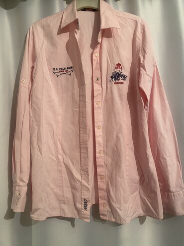 Рубашки: Рубашка U.S. Polo Assn, XS (EU 34), S (EU 36), цвет - Розовый