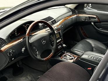 Mercedes-Benz: Mercedes-Benz S-Class: 2003 г., 5 л, Автомат, Бензин, Седан — 10