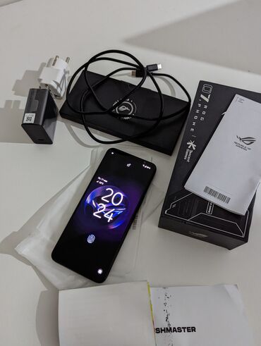 асус рог 3: Asus ROG Phone 7, Б/у, 256 ГБ, цвет - Черный, 1 SIM, 2 SIM