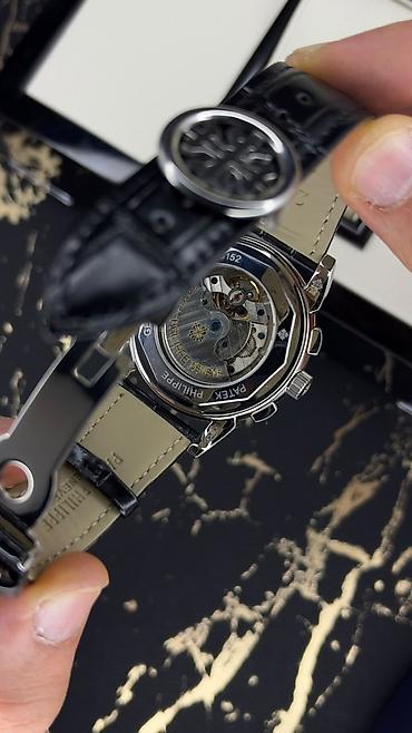 bas ortusu: Yeni, Qol saatı, Patek Phillipe, rəng - Qara — 10