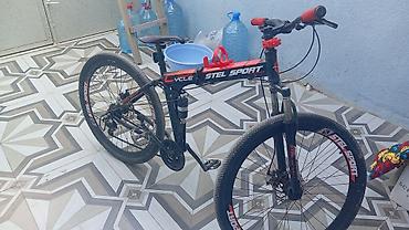 amortizator velosiped: STEL SPORT dağ velosipedi - Çərçivə: yüngül lehimli, ö amortizatorlu — 1
