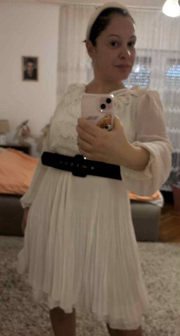 Haljine: XL, bоја - Bela, Koktel, klub, Dugih rukava na lalafo.rs — 8 Haljine: XL, bоја - Bela, Koktel, klub, Dugih rukava — 8