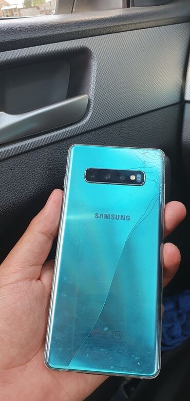 самсунг note 10: Samsung Galaxy S10 Plus, түсү - Көк