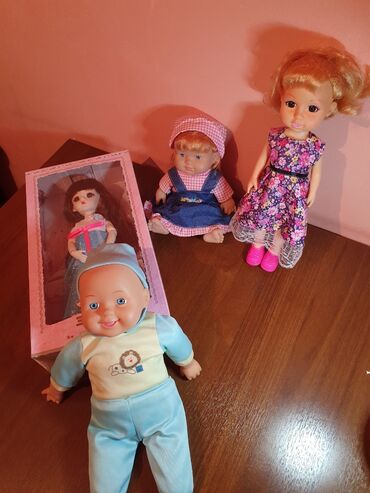 игрушки детские бу: Продаются разгрузка игрушек! Куклы 2 девочки и мальчик. Девочки