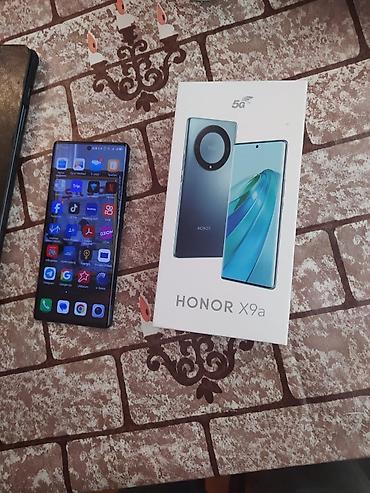 barter android: Honor X9a, 256 GB, rəng - Qara, Barmaq izi — 2