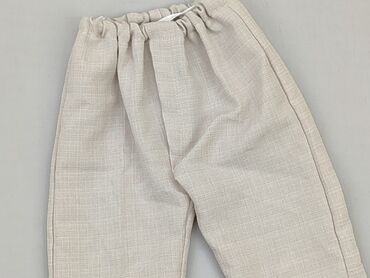 top bawełniany bez ramiączek: Niemowlęce spodnie materiałowe, 3-6 m, 62-68 cm, stan - Idealny