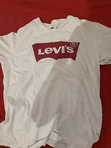 Futbolkalar: Futbolka, LeviS, Standart, rəng - Ağ — 1