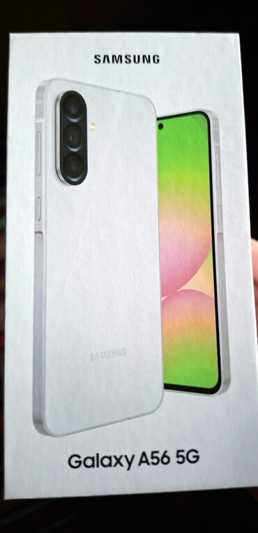 аккумулятор для телефона fly bl: Samsung Galaxy A56, 128 ГБ, цвет - Белый, С документами