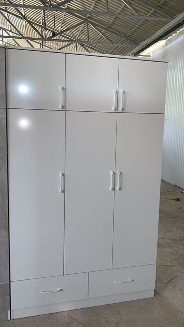 Шкафы для одежды: Шкаф для одежды, Новый, Прямой, ЛДСП — 11