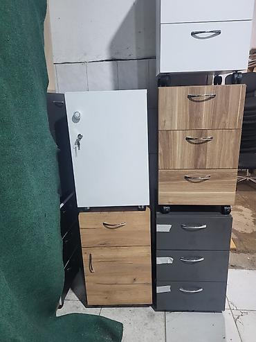 Офисные шкафы: Ofis üçün çekmecəli tumbalar - Model: 3 çekmecəli ofis tumbaları - — 2