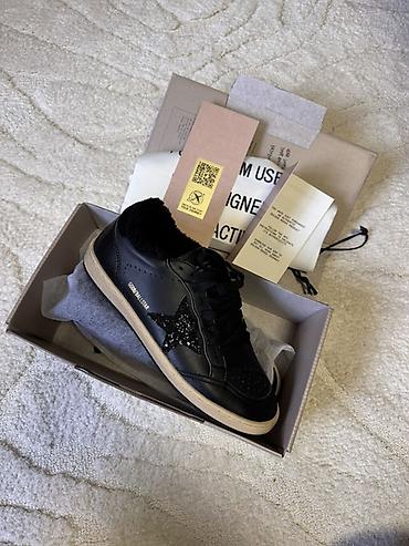данки sb cr7: Мужские кроссовки, 41, 41.5, 42, Golden Goose, Новый, цвет - Черный — 1