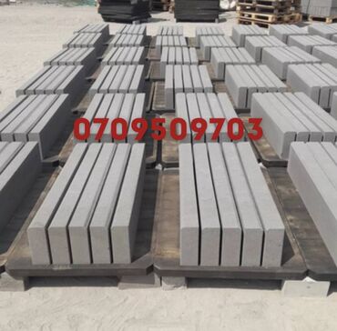 Дорожные бордюры: Дорожный бордюр, Прессованный, Бетонный, Новый — 6