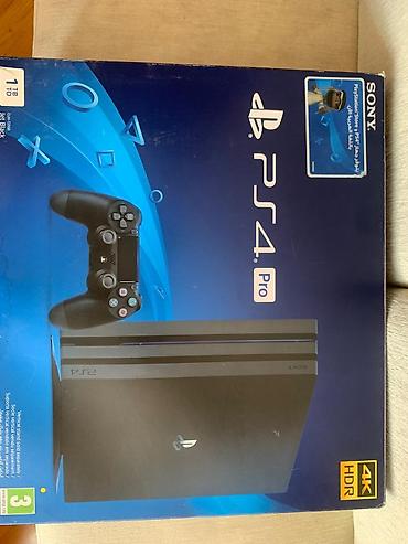 playstation 4 pro ikinci el: PlayStation 4 Pro (PS4 Pro) oyun konsolu – 4K HDR dəstəyi ilə - — 8