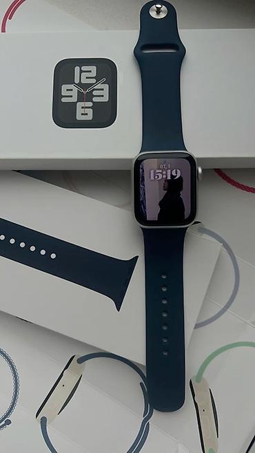 pubg mobile: Смарт-часы Apple Watch (серия с прямоугольным дисплеем) с темно-синим — 1