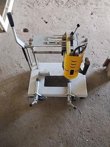 Alüminium/PVC profil istehsalı üçün bükmə və frezləmə aparatı -