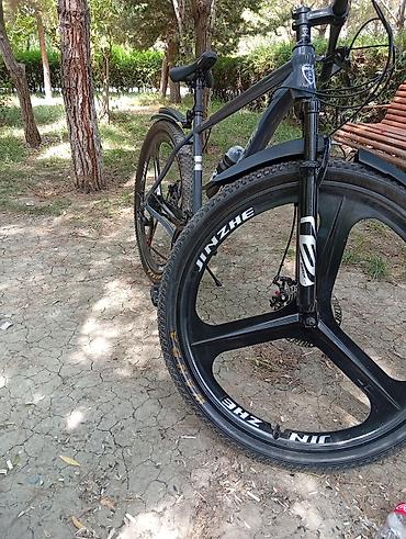 Velosipedlər: Dağ/şosse tipli velosiped - Korpus: yüngül alaşımlı sərt çərçivə, ön — 1