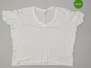 lniana: H&M, T-shirt damski, rozmiar L — 2