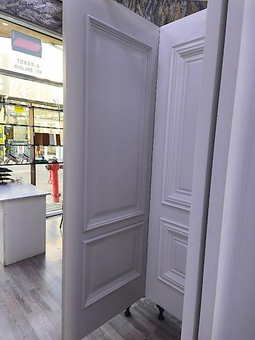 Qapılar və aksessuarlar: Klassik frezeli dizayna malik MDF qapı panelləri - Material: yüksək — 1