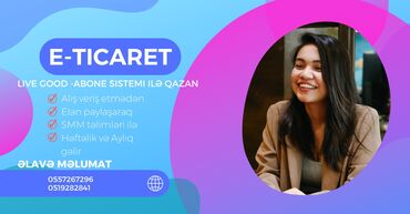 SMM menecerlər: SMM menecer tələb olunur, İstənilən yaş, Təcrübəsiz — 2