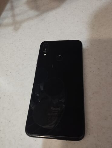 not 4: Xiaomi, Redmi Note 7, Б/у, 64 ГБ, цвет - Черный, 2 SIM