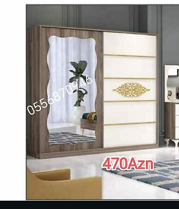 perla gence: Geniş seçimli paltar şkafları - Material: ağ rəngli laminat/MDFlam — 8
