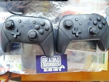Oprema za video igre: Prodajem original kontroler za Nintendo Switch konzolu - Pro — 1