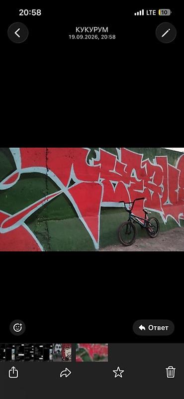 BMX велосипеддери: BMX велосипед, Велосипед алкагы M (156 - 178 см), Колдонулган — 2