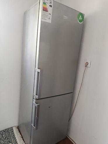 системны блок: Холодильник Beko, двухкамерный, серебристый (серый металл), нижняя — 2