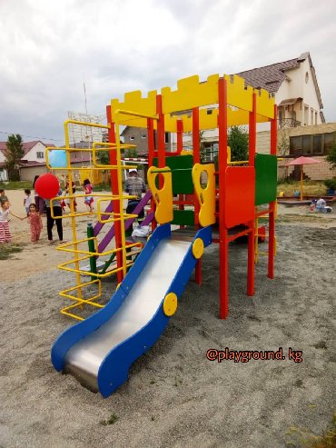 домики для детей в Кыргызстан | Другие товары для детей: Детские площадки, спортивные комплексы горки качели карусели балансиры