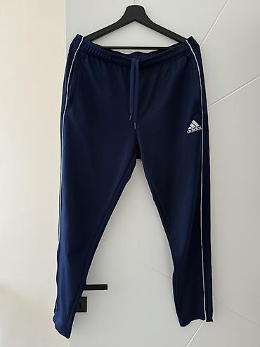 штаны месси адидас: Мужские брюки, L, Adidas, Б/у, цвет - Синий — 2