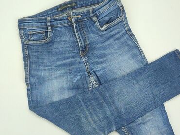 jeansy damskie ze ściągaczami: Jeans, Zara, M (EU 38), condition - Good