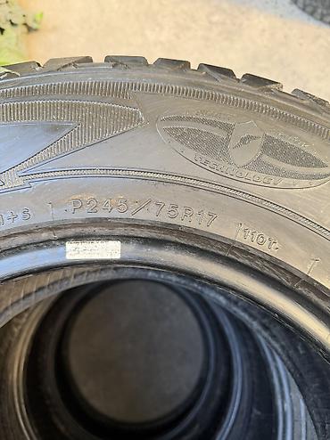 7 1: Шины 245 / 75 / R 17, Лето, Б/у, Комплект, Внедорожные (АТ/МТ), Япония, GoodYear — 3